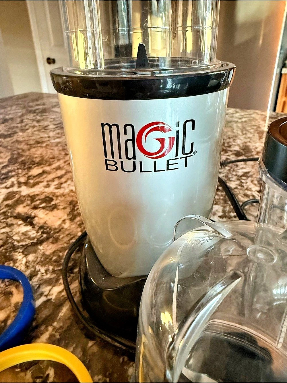 Magic Bullet MB1001C Blender Set Silver & Black